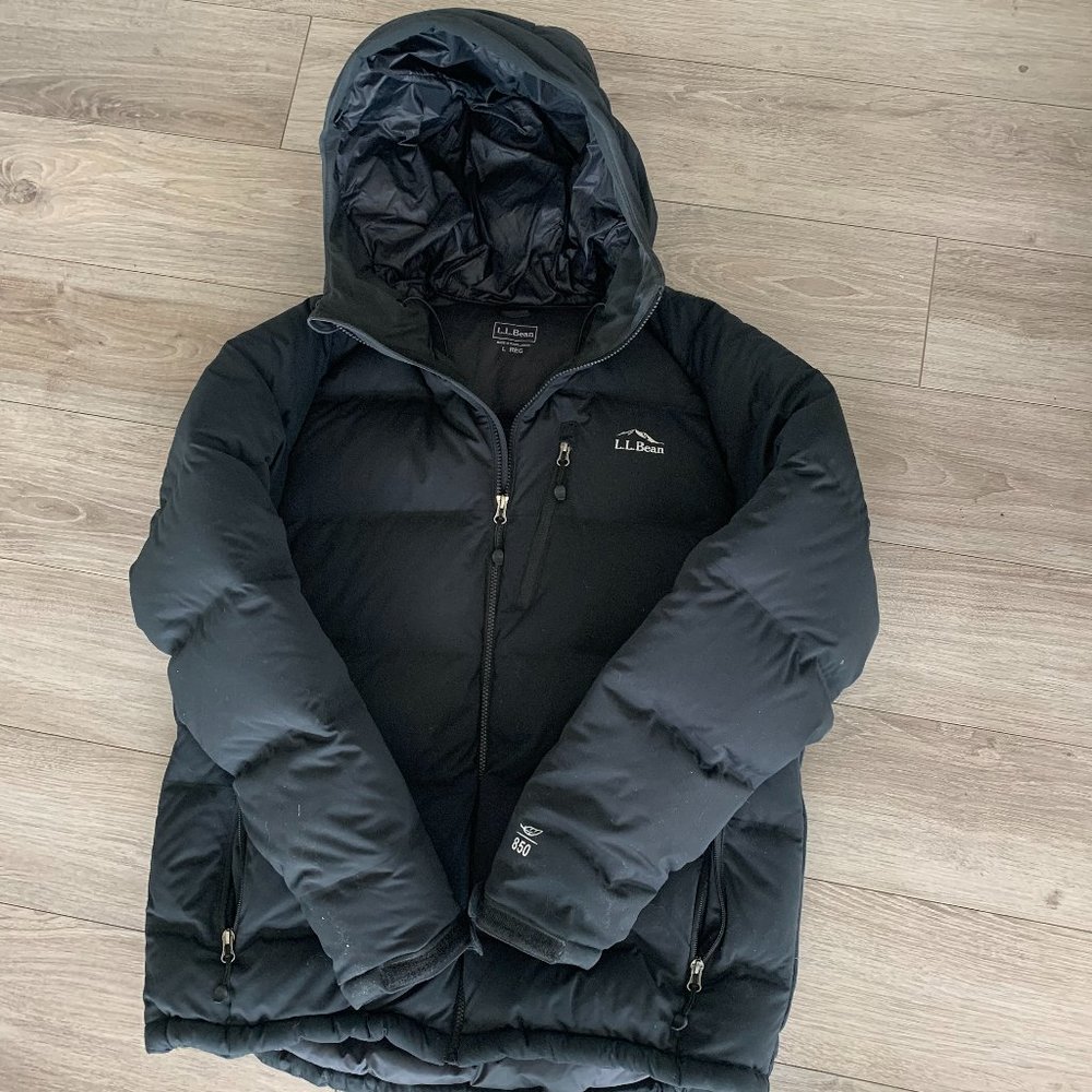 LL Bean Men's 850 Fill down jacket